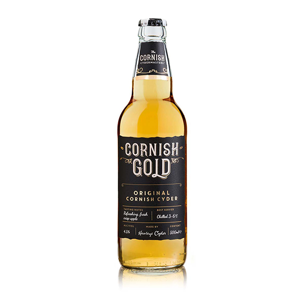 Healey's Cornish Gold Cider - 500ml 4.5%