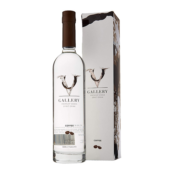 V Gallery Coffee Vodka 21%