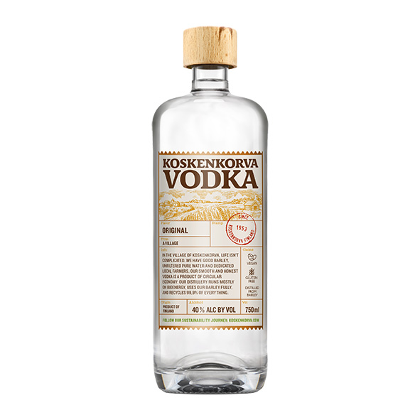 Koskenkorva Barley Vodka 40%