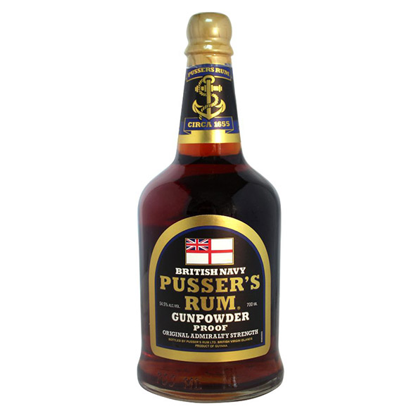 Pusser's Gunpowder Rum 54%