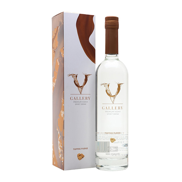 V Gallery Toffee Fudge Vodka 21%