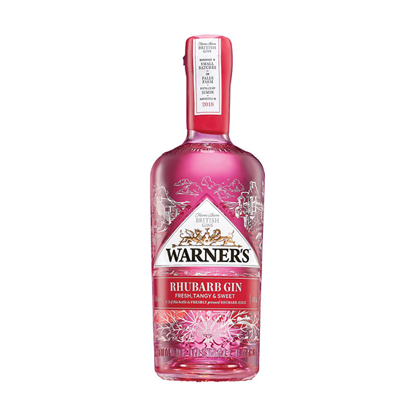 Warners Rhubarb Gin 40%